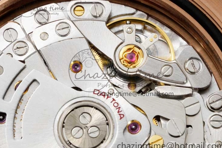 Dial QF Oysterflex Meteorite Strap SA4130 on Best 1:1 Edition Rubber 116515 Daytona 0718